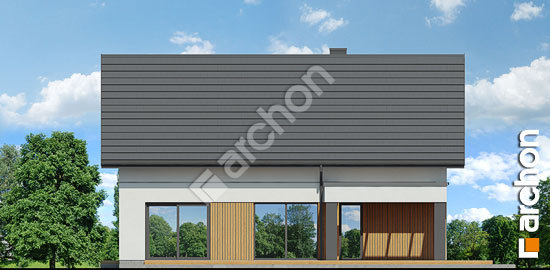 Боковой фасад Дом в орлишках 6 (Е) ВИЭ