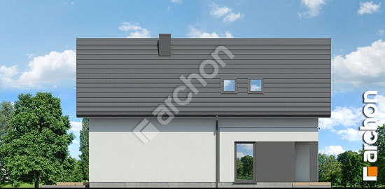 Боковой фасад Дом в орлишках 6 (Е) ВИЭ