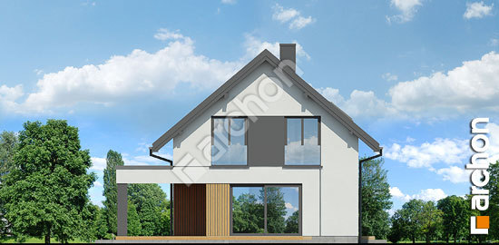 Дворовой фасад Дом в орлишках 6 (Е) ВИЭ