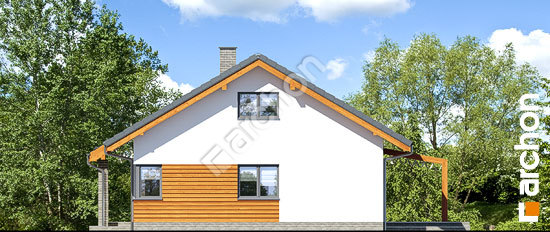 Бочний фасад Будинок у мекінтошах 6 (Е) ВДЕ