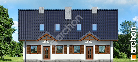 Передній фасад Будинок в брусниці (Р2) вер.3