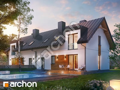 Проєкт будинку ARCHON+ Будинок в хімонантах (Р2) вер.2 Вид 2