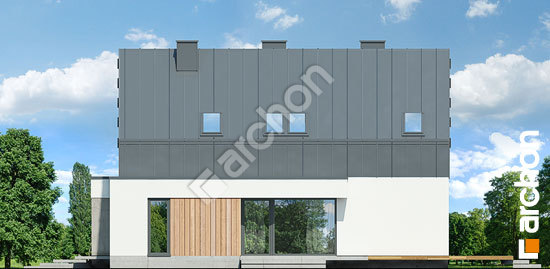 Боковой фасад Дом в бирючинах (Г2)