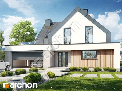 Проєкт будинку ARCHON+ Будинок в бирючинах (Г2) 