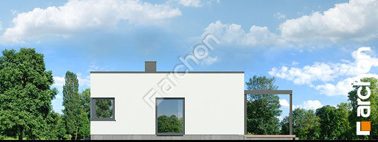 Бочний фасад Будинок в плюмеріях 6 (Е)