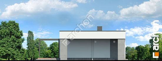 Боковой фасад Дом в плюмериях 6 (Е)