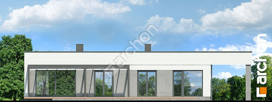 Дворовий фасад Будинок в плюмеріях 6 (Е)