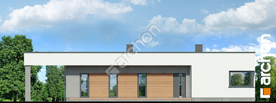 Передній фасад Будинок в плюмеріях 6 (Е)