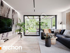 Проект будинку ARCHON+ Будинок в плюмеріях 6 (Е) денна зона (візуалізація 1 від 1)