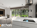 Проект будинку ARCHON+ Будинок в клематисах 28 (Р2) візуалізація кухні 1 від 3