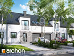 Проект будинку ARCHON+ Будинок в цикламенах 5 (С) вер. 2 стилізація 3