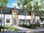 Проект будинку ARCHON+ Будинок в цикламенах 5 (С) вер. 2 стилізація 5