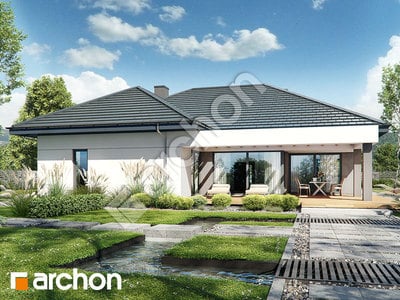 Проект дома ARCHON+ Дом в подснежниках 10 (Г2) 