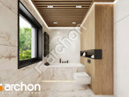 Проект будинку ARCHON+ Будинок в баллотах 2 візуалізація ванни (візуалізація 3 від 2)