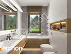 Проект будинку ARCHON+ Будинок в хакетіях 8 візуалізація ванни (візуалізація 3 від 2)