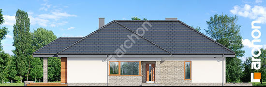 Боковой фасад Дом в сирени 5 (Г2)