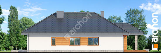 Боковой фасад Дом в сирени 5 (Г2)