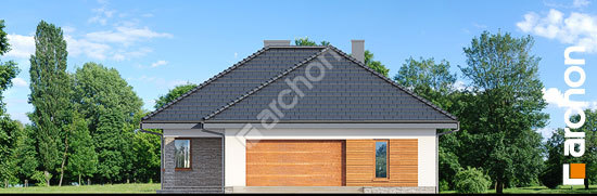 Передній фасад Будинок в бузку 5 (Г2)