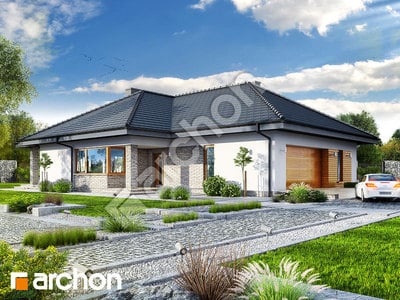 Проєкт будинку ARCHON+ Будинок в бузку 5 (Г2) 