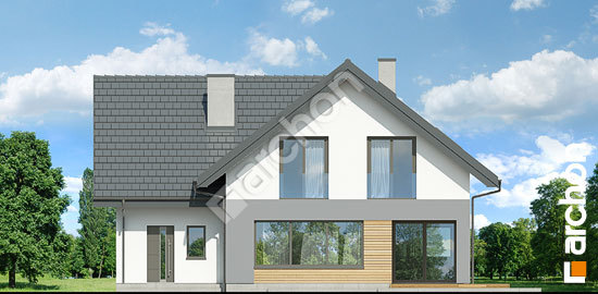 Дворовий фасад Будинок в карісіях 2