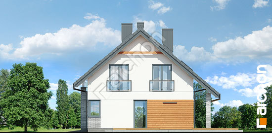 Бочний фасад Будинок в малинівці (Г2)