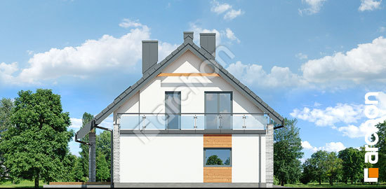 Бочний фасад Будинок в малинівці (Г2)