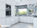 Проект дома ARCHON+ Дом в малиновках (Г2) визуализация кухни 1 вид 1