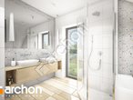 Проект будинку ARCHON+ Будинок в малинівці (Г2) візуалізація ванни (візуалізація 3 від 1)