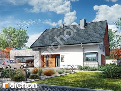 Проєкт будинку ARCHON+ Будинок в малинівці (Г2) 