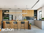 Проект дома ARCHON+ Дом в розах (Г2) визуализация кухни 1 вид 1