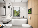 Проект дома ARCHON+ Дом в розах (Г2) визуализация ванной (визуализация 3 вид 1)