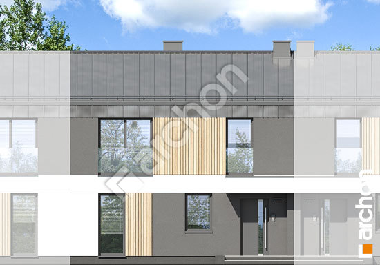 Передній фасад Будинок в еверніях (С)