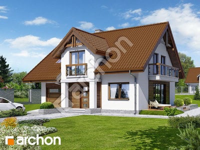 Проєкт будинку ARCHON+ Будинок в аспарагусах (ПН) вер.2 