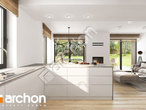 Проект будинку ARCHON+ Будинок в сон-траві 7 візуалізація кухні 1 від 2