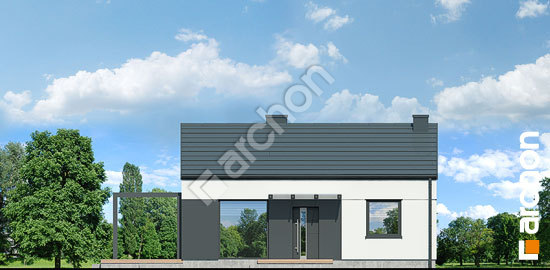 Передній фасад Будинок в ірисах 5 (Н)