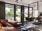 Проект дома ARCHON+ Дом в ирисе 5 (Н) дневная зона (визуализация 1 вид 6)