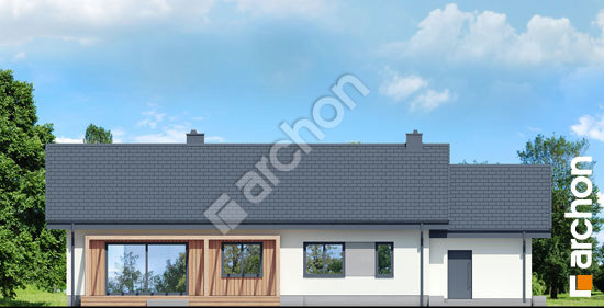 Дворовой фасад Дом в лещиновнике 7 (Г)