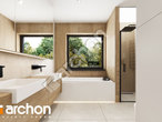 Проект дома ARCHON+ Дом в лещиновнике 7 (Г) визуализация ванной (визуализация 3 вид 1)
