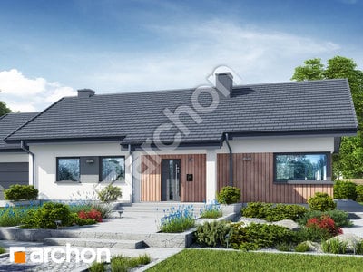 Проєкт будинку ARCHON+ Будинок в лещиновнику 7 (Г) 