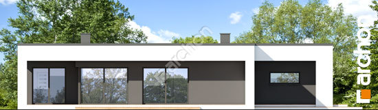 Боковой фасад Дом в матуканах