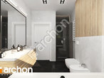 Проект будинку ARCHON+ Будинок в матуканах візуалізація ванни (візуалізація 3 від 3)