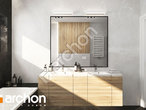 Проект дома ARCHON+ Дом в матуканах визуализация ванной (визуализация 3 вид 1)