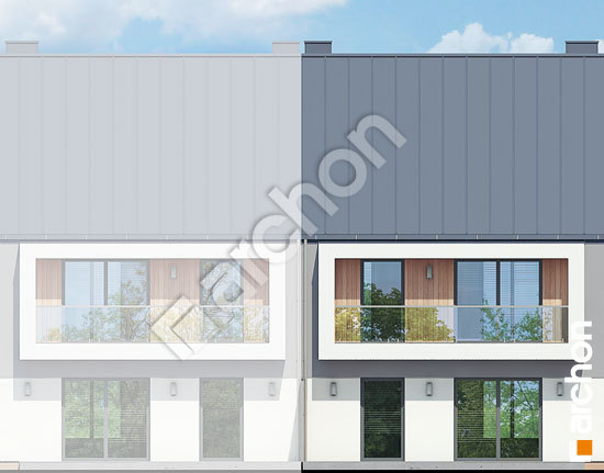 Дворовий фасад Будинок при тракті 2 (Р2СА)