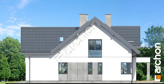 Бочний фасад Будинок у телімах (Г2)