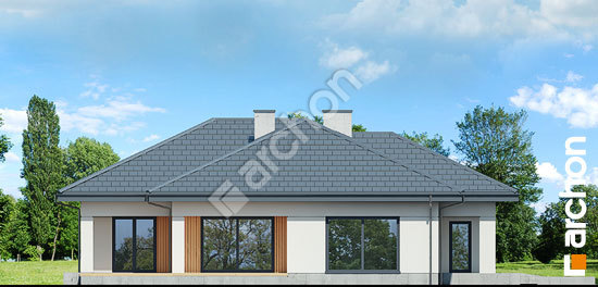 Боковой фасад Дом в джонагольдах 7 (Г2)