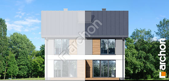 Дворовой фасад Дом в ривиях 4 (Б)