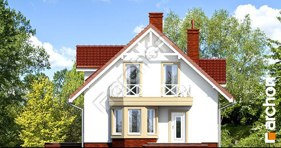 Передний фасад Дом под фисташковым деревом вер.2