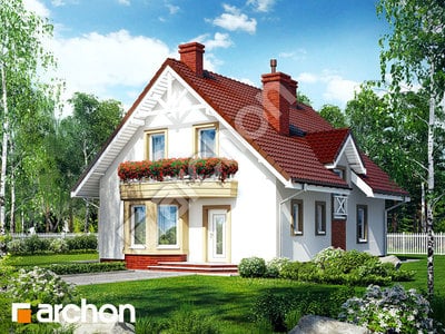 Проєкт будинку ARCHON+ Будинок під фісташковим деревом вер.2 