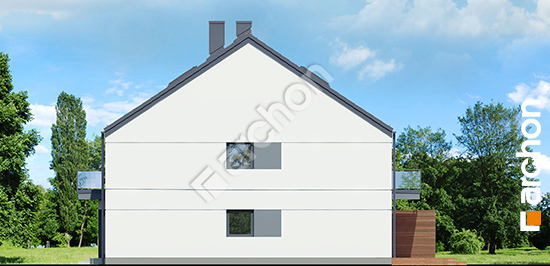 Бочний фасад Будинок в фіалках 2 (Р2Б) вер.3