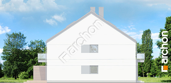 Бочний фасад Будинок в фіалках 2 (Р2Б) вер.3